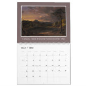 Amerikanische Maler des 19. Jahrhunderts Kunst Kalender (Mär 2026)