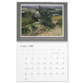 Amerikanische Maler des 19. Jahrhunderts Kunst Kalender (Jan 2027)