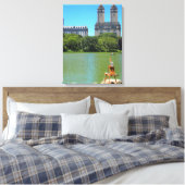 Amerikanische Malerei Leinwanddruck (Insitu (Schlafzimmer))