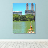 Amerikanische Malerei Leinwanddruck (Insitu (Holzboden))