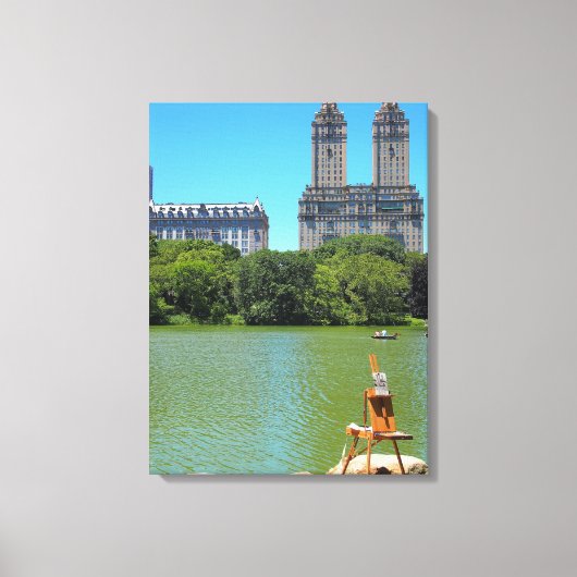 Amerikanische Malerei Leinwanddruck (Vorderseite)