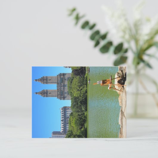 Amerikanische Malerei Postkarte (Stehend Vorderseite)