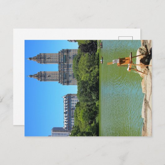 Amerikanische Malerei Postkarte (Vorne/Hinten)