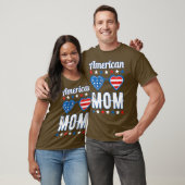 Amerikanische Mama am 4. Juli T-Shirt (Unisex)