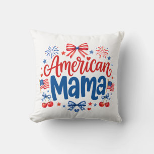 Amerikanische Mama Kissen