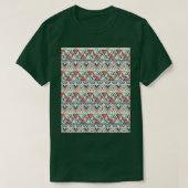 Amerikanische Mandala Graphic T-Shirt (Design vorne)