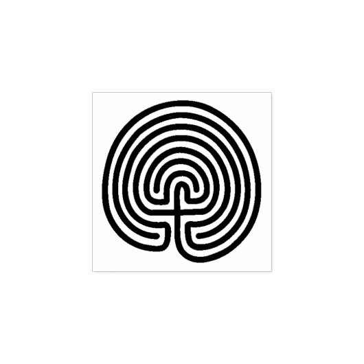Amerikanische Maze-Kautschuk-Briefmarke Gummistempel (Prägung)