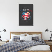 Amerikanische Medizin, glücklicher 4. Juli, Cartoo Leinwanddruck (Insitu (Schlafzimmer))