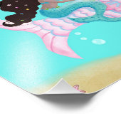 Amerikanische Meerjungfrau Fotodruck (Ecke)