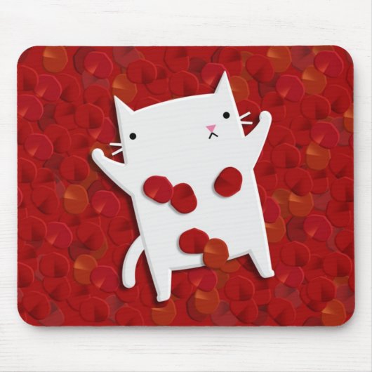 Amerikanische Miezekatze Mousepad (Vorne)
