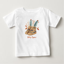 Amerikanische Mocccasins-essbare Bezeichnung Baby T-shirt