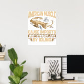 Amerikanische Muscle Poster (Heimbüro)