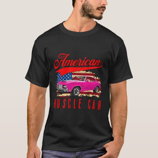 Amerikanische Muskelkater Männer Frauen Erwachsene T-Shirt (Vorderseite)