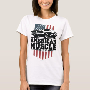 Amerikanische Muskelwagen für Autostürze T-Shirt