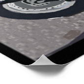 Amerikanische Muskulatur Poster (Ecke)