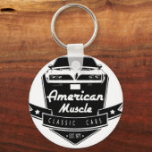 Amerikanische Muskulatur Schlüsselanhänger (Vorderseite)