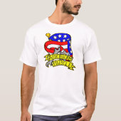 Amerikanische Muskulatur T-Shirt (Vorderseite)
