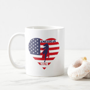 Amerikanische Mutter, Muttertag Kaffeetasse