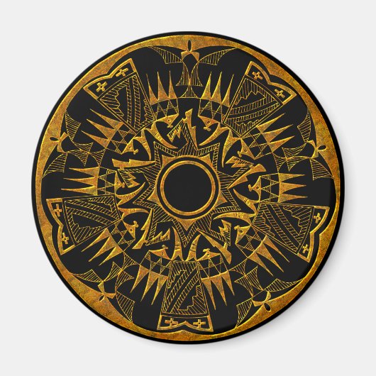 Amerikanische Muttersprache 1 Magnet (Vorne)