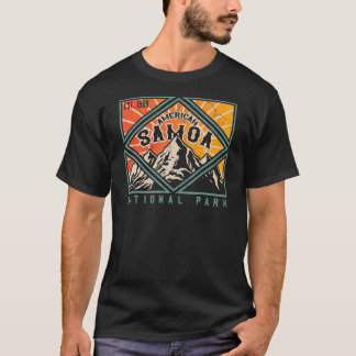 Amerikanische Nationalparkinseln von Samoa Vintag T-Shirt