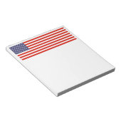 Amerikanische Notizblöcke | Patriotic USA Design (angewinkelt)