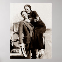 Amerikanische Outlaws Bonnie & Clyde The Barrow Ga