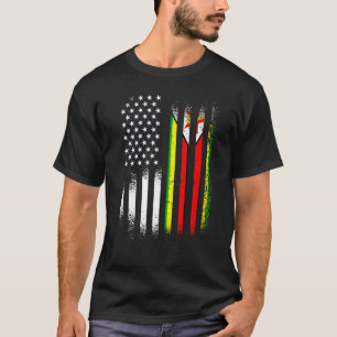 Amerikanische Patriot Grown Land USA Flag T-Shirt