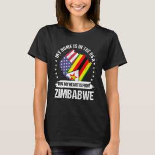 Amerikanische Patriot Grown Proud My Heart i T-Shirt