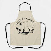 Amerikanische patriotische Angelpolizei Schürze (Vorderseite)