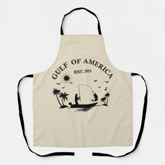 Amerikanische patriotische Angelpolizei Schürze (Vorderseite)