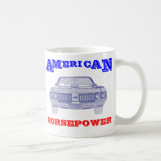 Amerikanische Pferdestärken-Tasse Kaffeetasse
