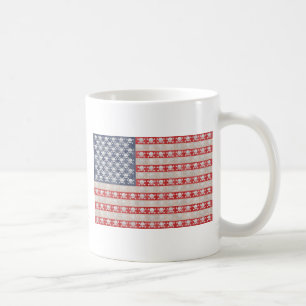 Amerikanische Piraten-Flagge Kaffeetasse