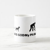 Amerikanische Pitbull Terrier Kaffeetasse (Mittel)