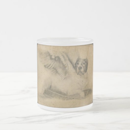 Amerikanische Pitbull Terrier Mattglastasse (Mittel)