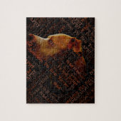 Amerikanische Pitbull Terrier Puzzle (Vertikal)