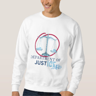 Amerikanische Politik mit ICE- und DOJ-Konzept Sweatshirt