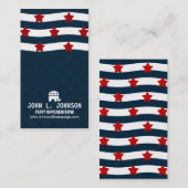 Amerikanische Politik Visitenkarte (Vorne/Hinten)