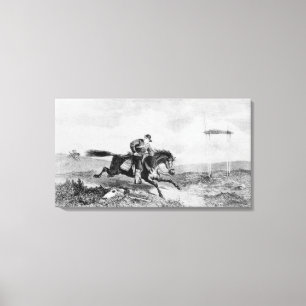 Amerikanische Pony Express Leinwanddruck