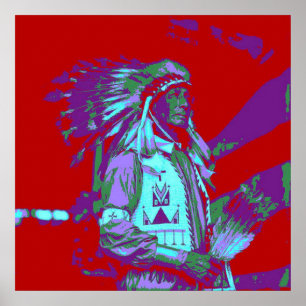 Amerikanische Pop Art Poster
