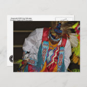 Amerikanische Postkarte (Vorne/Hinten)