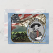 Amerikanische Postkarte für den Zivilen Krieg (Vorne/Hinten)