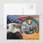 Amerikanische Postkarten (Vorne/Hinten)