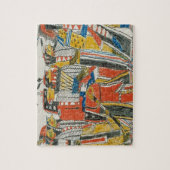 Amerikanische Pow Wow Tänzer Puzzle (Vertikal)