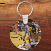 Amerikanische PowWow-Tanz Schlüsselanhänger (Vorderseite)