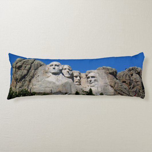 Amerikanische Präsidenten in Granit Berg Rushmore Seitenschläferkissen (Vorderseite)
