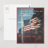 Amerikanische Pride and Glory Postkarten (Vorne/Hinten)