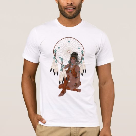 Amerikanische Princess Dreamcatcher-Shirt T-Shirt (Vorderseite)