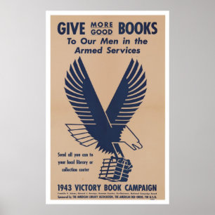 Amerikanische Propaganda während des Zweiten Weltk Poster