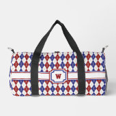 Amerikanische Raute Duffle Bag (Vorderseite)