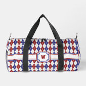 Amerikanische Raute Duffle Bag (Rückseite)